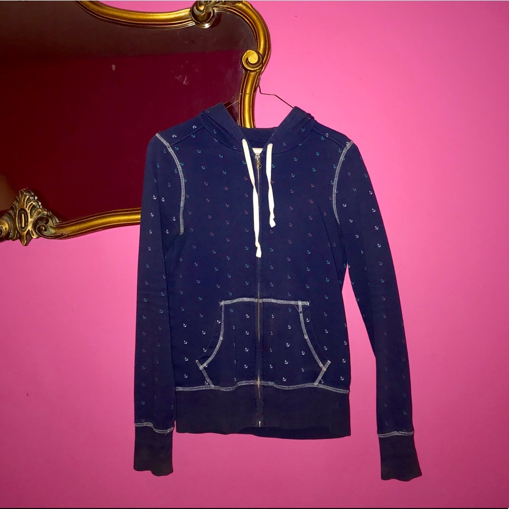 anchor zip up